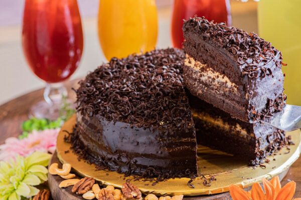 Moist Chocolate with Custard Filling